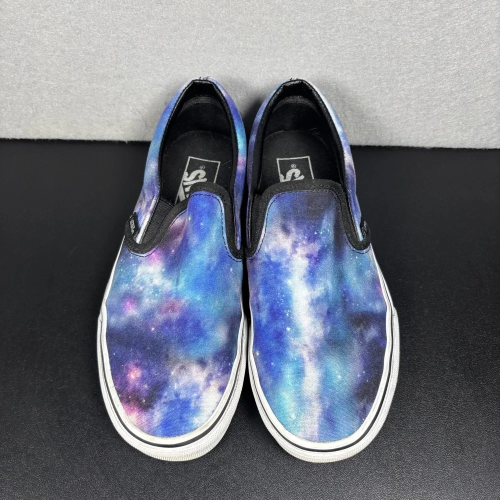 Vans Classic Slip On Galaxy Cosmic Space Unisex Shoes Womens 6.5 Mens 5 721356